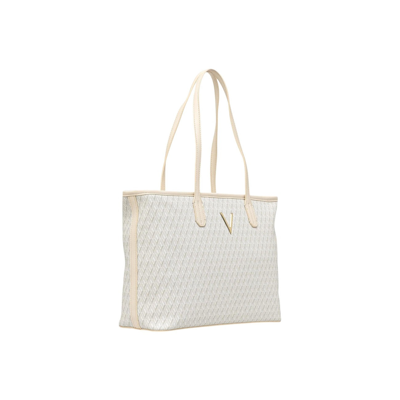 Valentino Bags Borsa in Poliuretano Donna Beige VBS9OX01