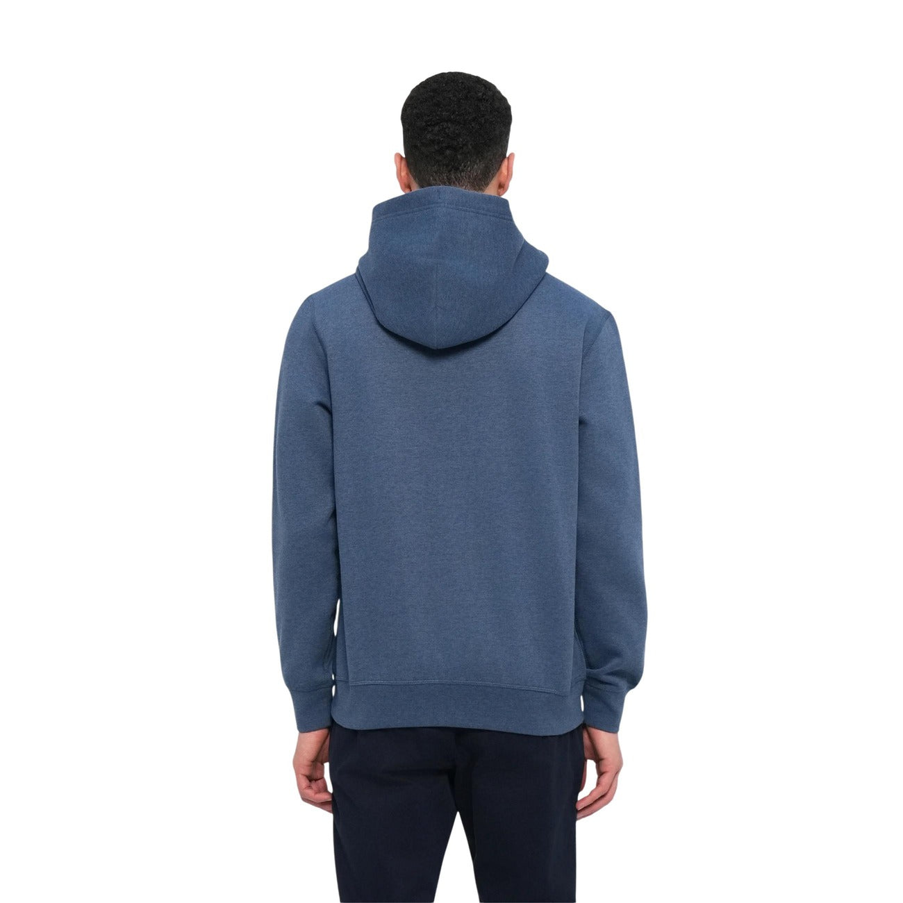 Tommy Hilfiger Felpa in Cotone Uomo Blu