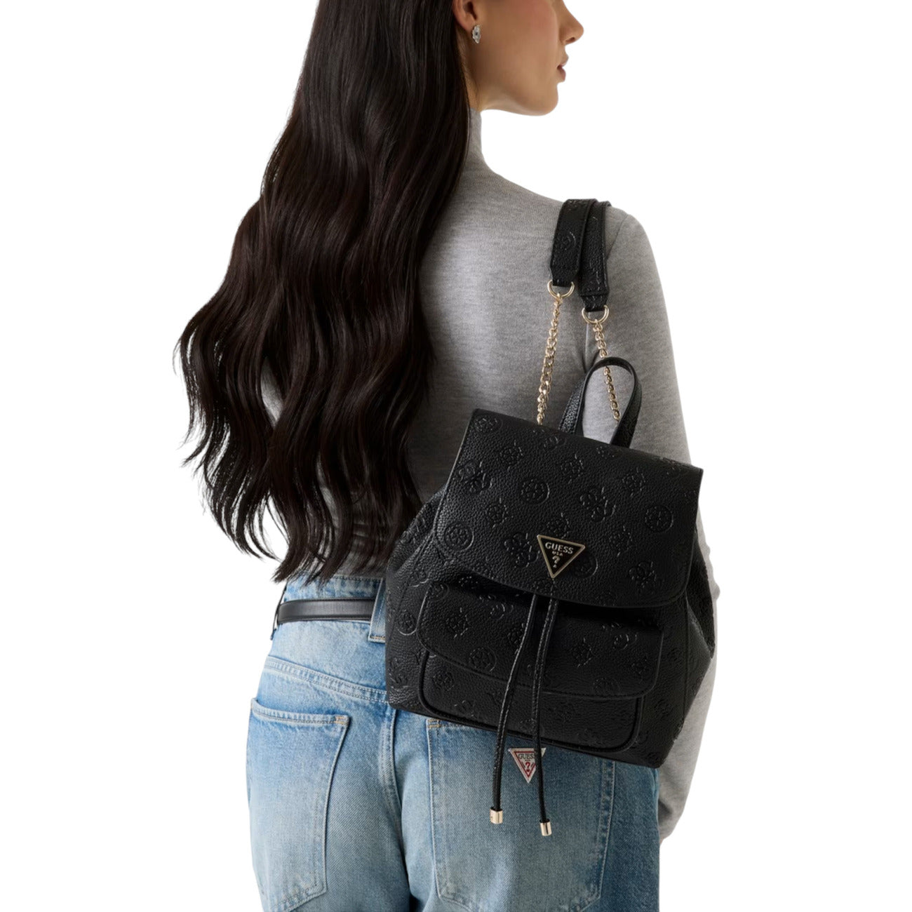 Zainetto Donna Nero Autunno/Inverno Guess
