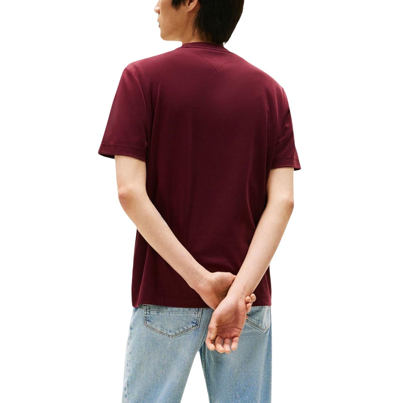 Tommy Hilfiger T-shirt Uomo Bordeaux