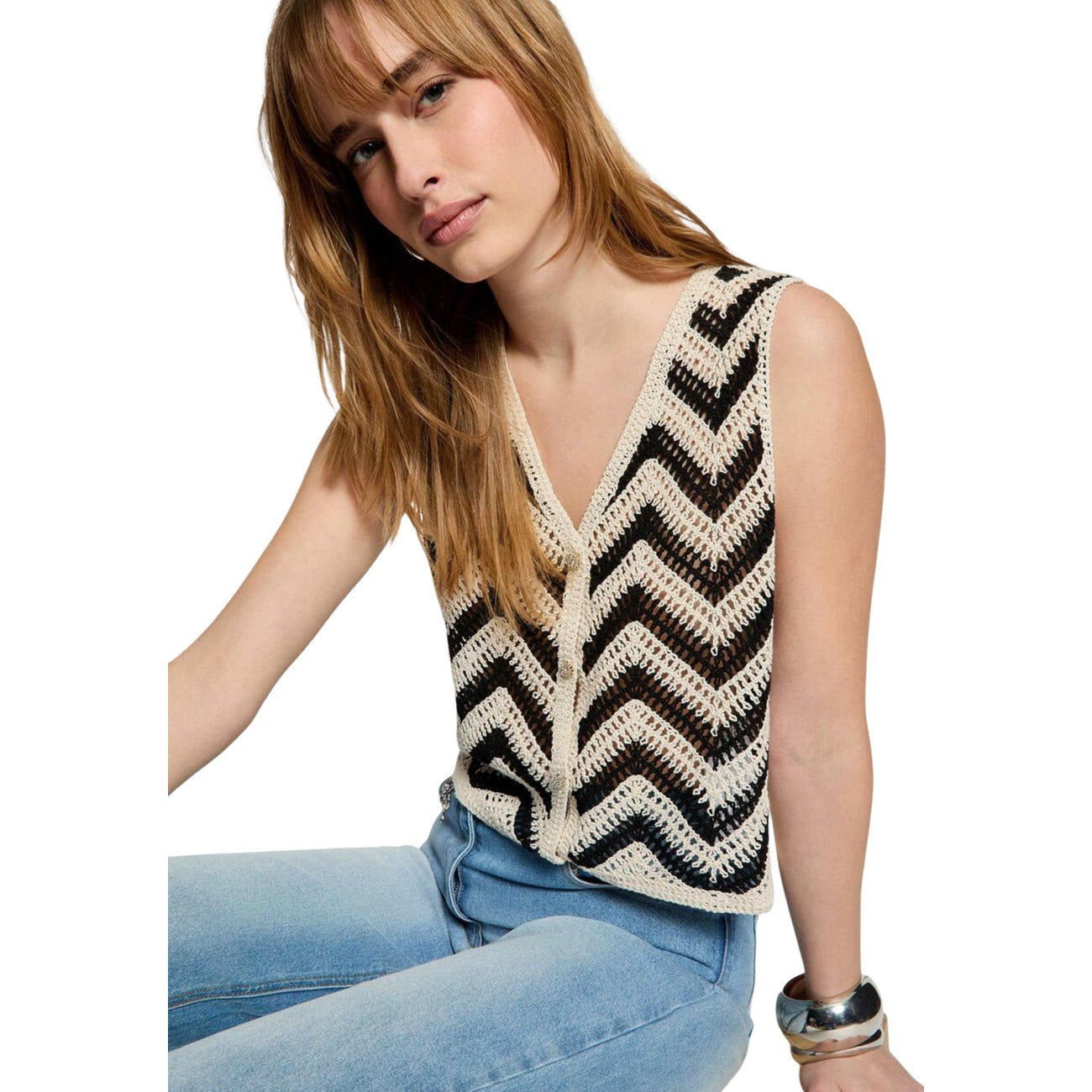 Morgan De Toi - Morgan De Toi Gilet Donna