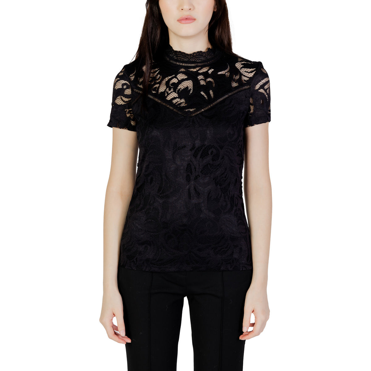 Vila Clothes Blusa in Poliammide Donna Bianco 14049852