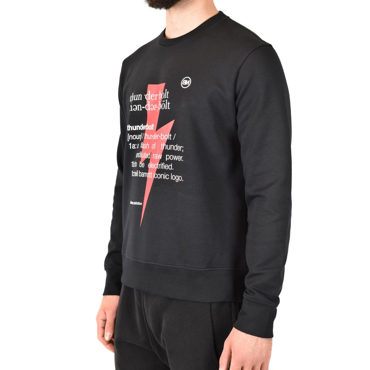 Neil Barrett Felpa Uomo Nero