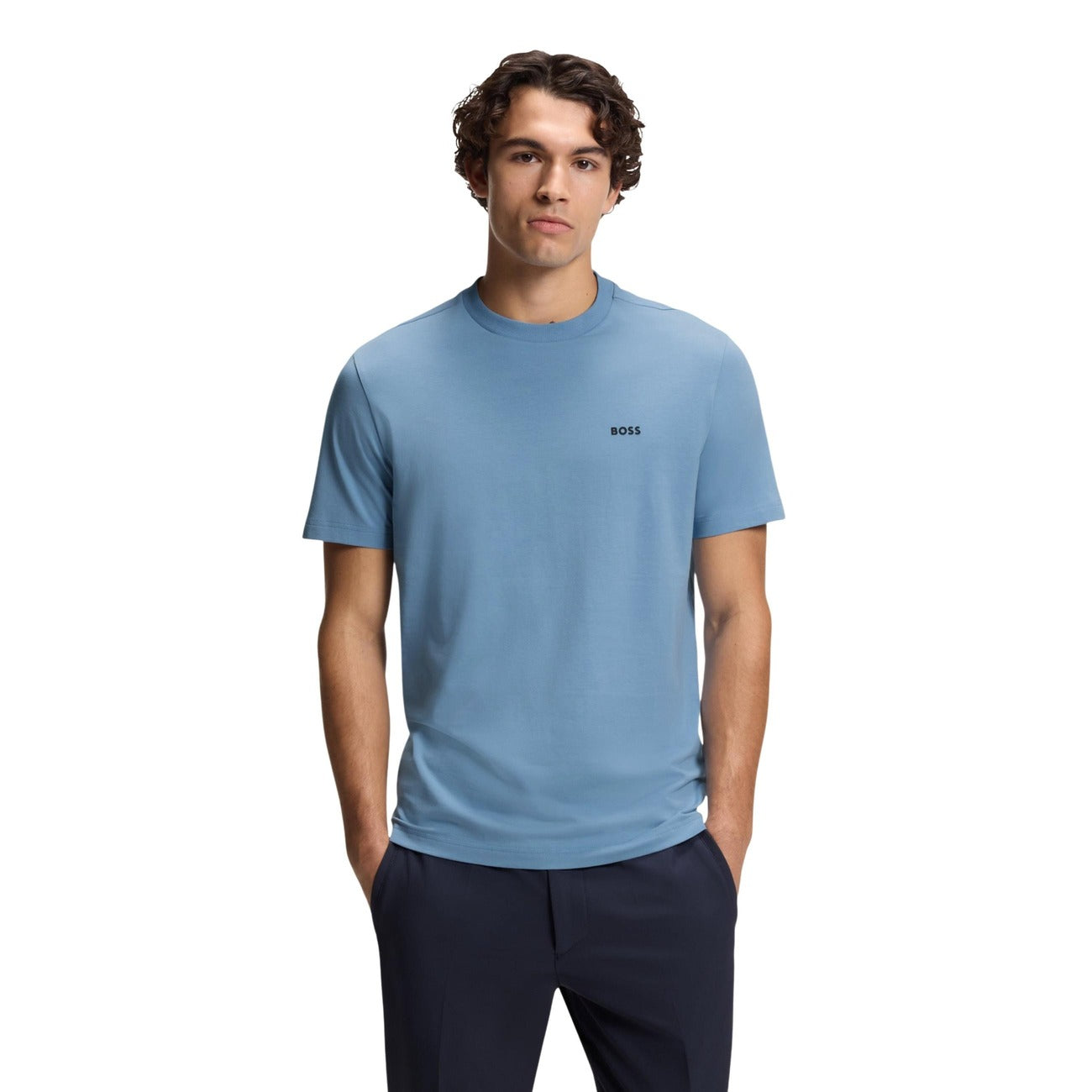 Boss T-shirt 50506373 Grigio Uomo