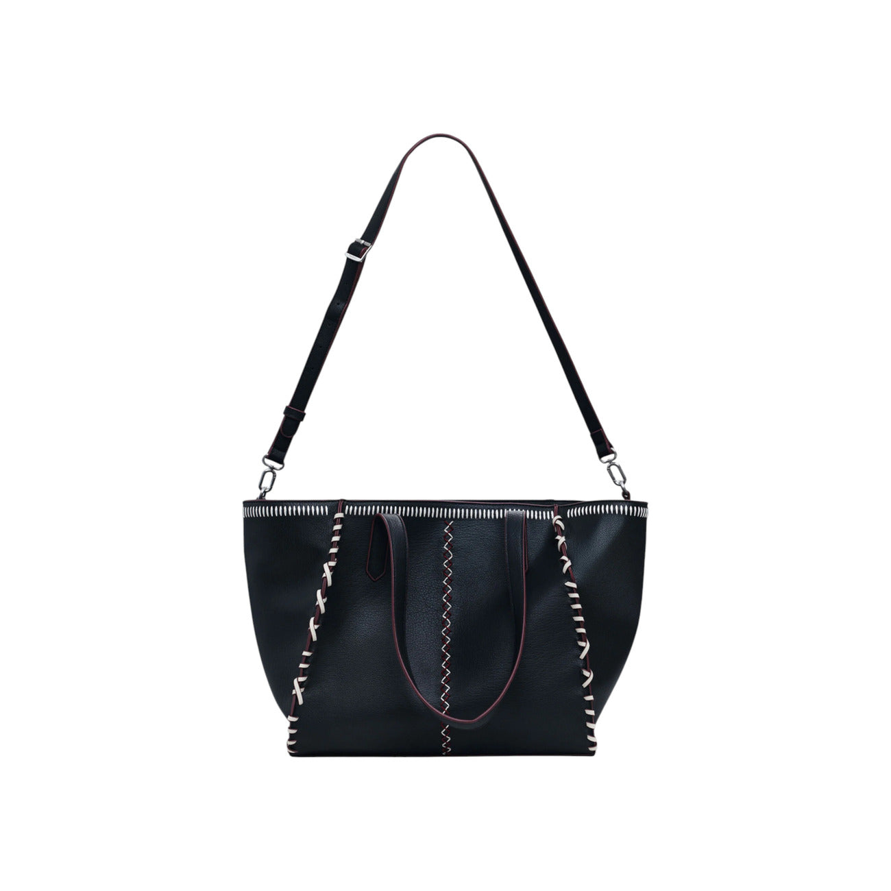 Borsa a Mano/Tracolla Nera Autunno/Inverno Desigual