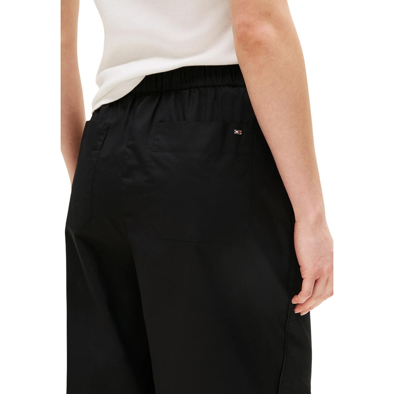 Tommy Hilfiger Pantalone Neri Nero Donna