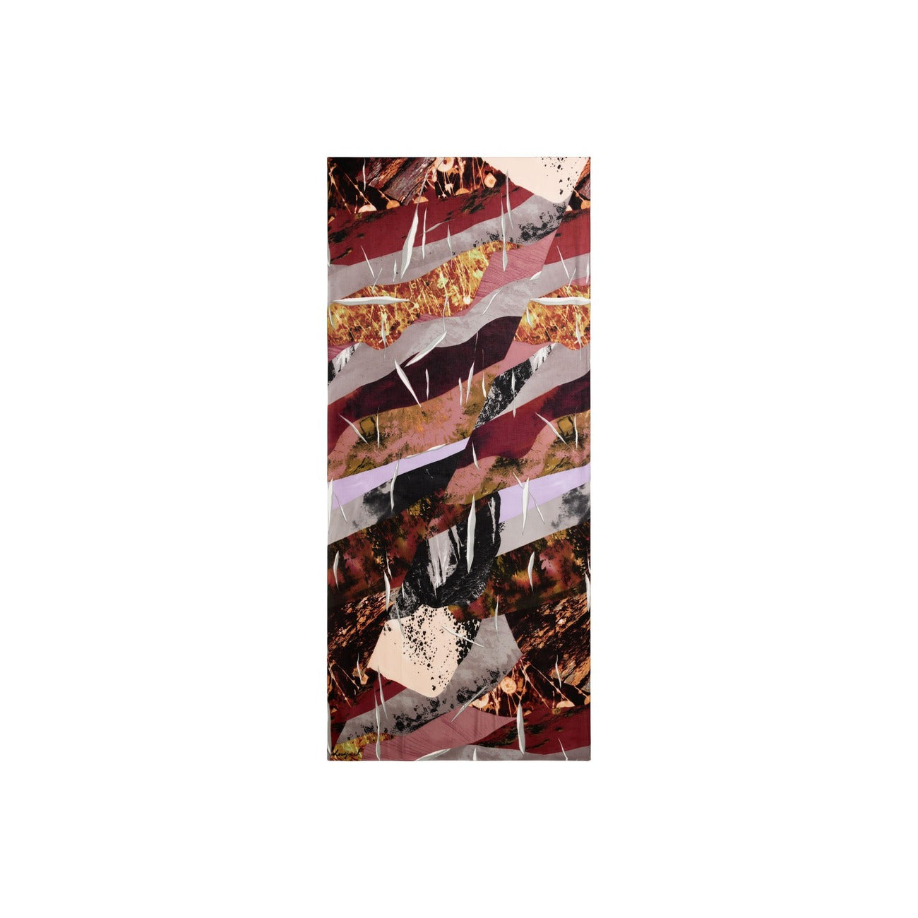 Desigual Sciarpa in Viscosa Donna Bordeaux FOU_ZENITH