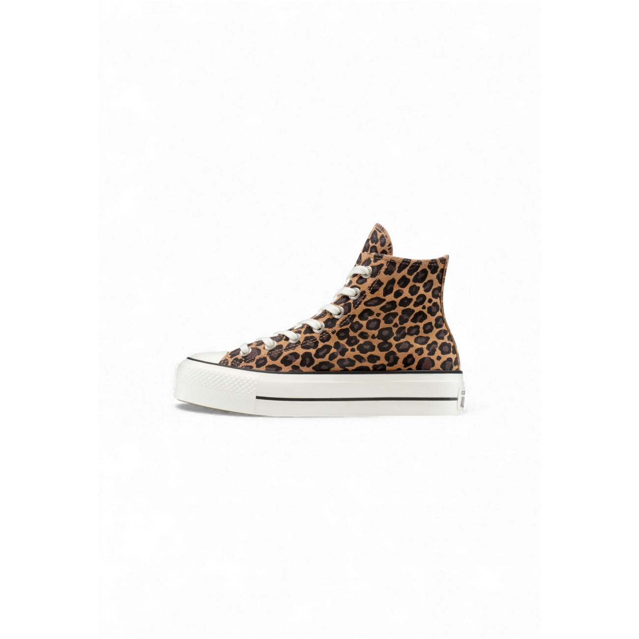 Converse Sneakers Donna Marroni Fantasia Leopardata Camoscio