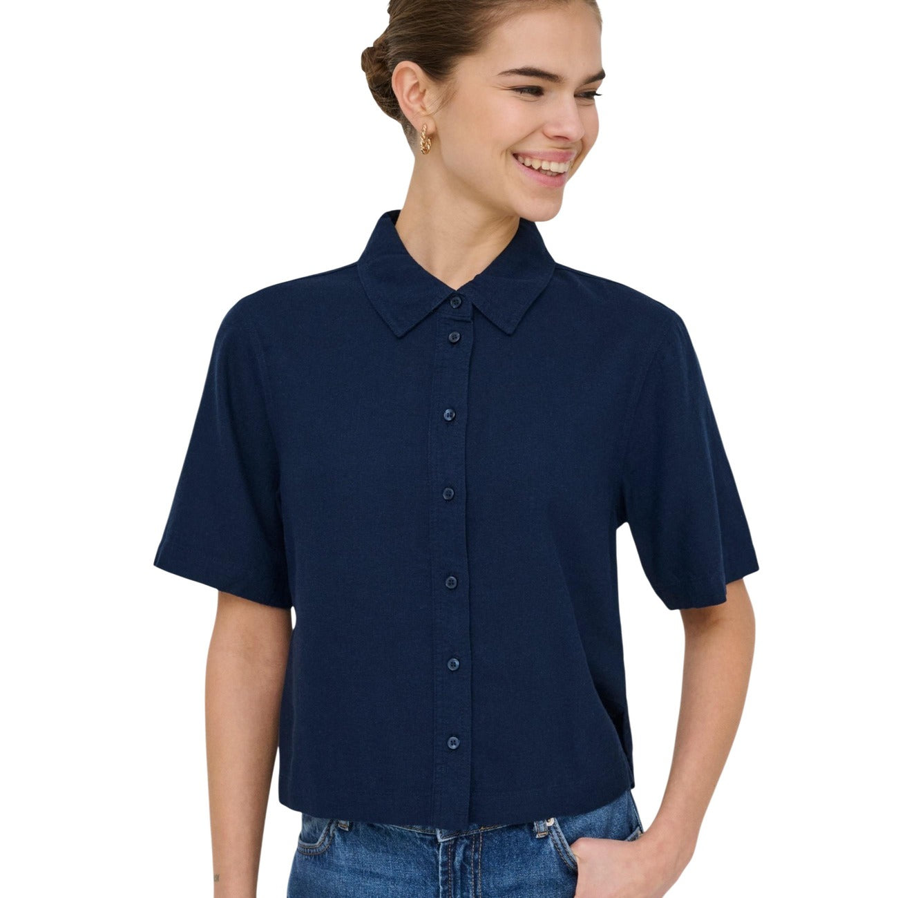 Camicia 15363701 Blu