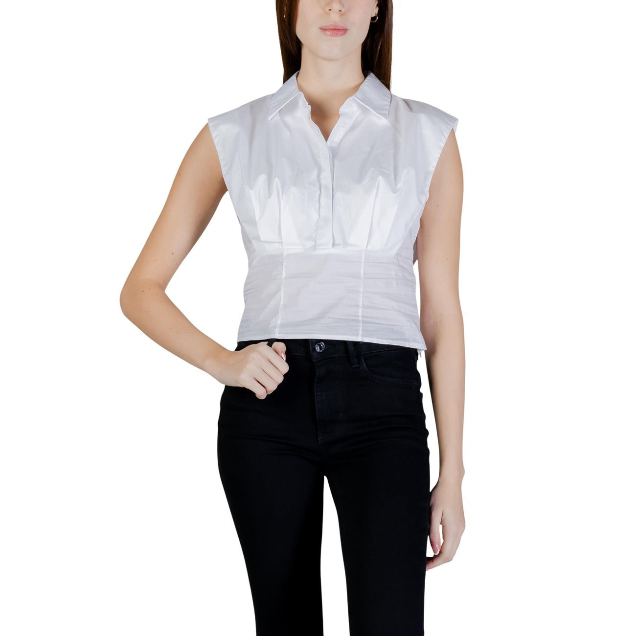 Guess Blusa Donna Bianco