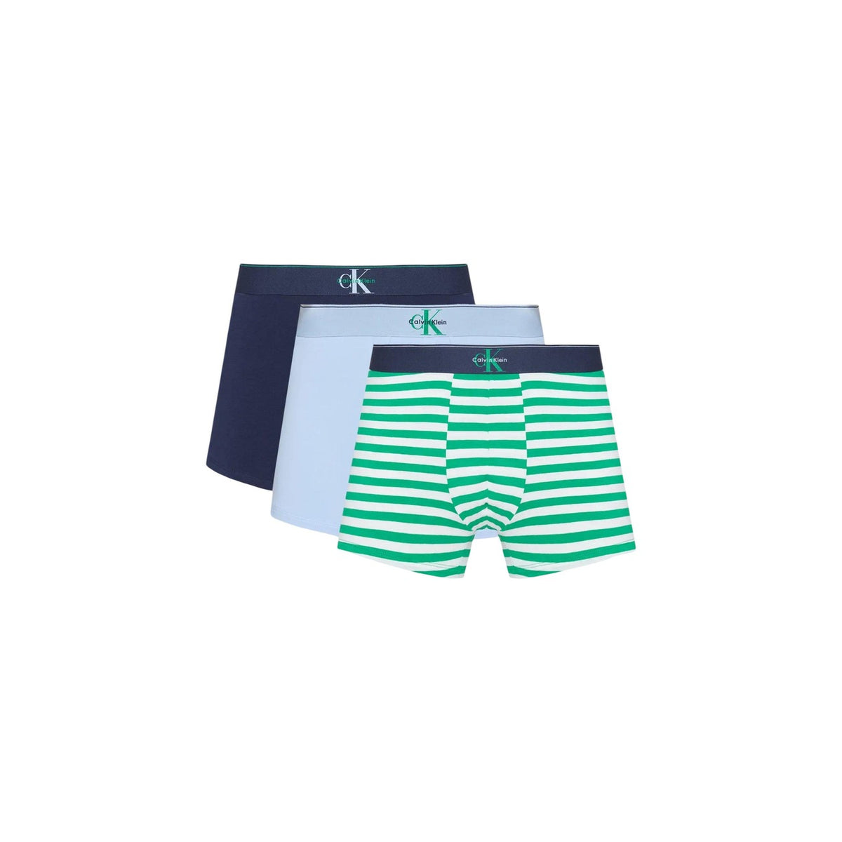 Calvin Klein Underwear Intimo in Cotone Uomo Nero TRUNK 3PK