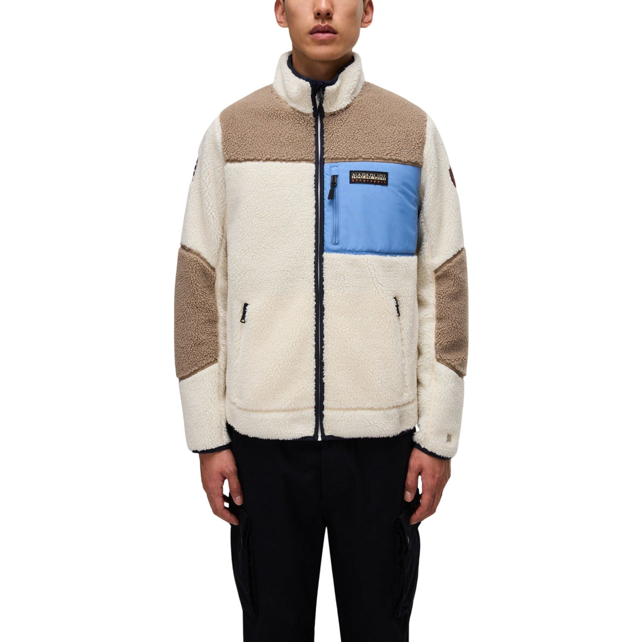 Felpa Uomo Napapijri Viola Full Zip Invernale