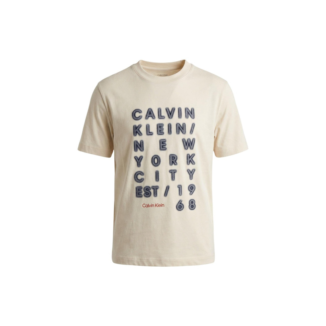 Calvin Klein Jeans T-shirt Beige Uomo