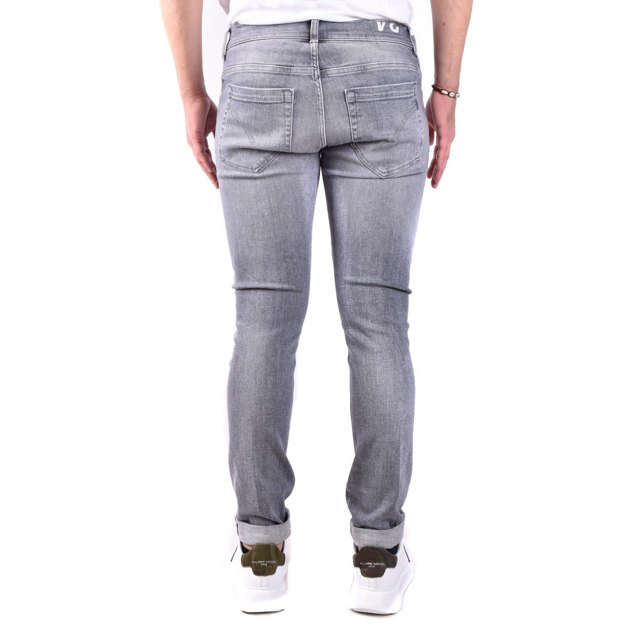 Dondup Jeans Uomo Grigio