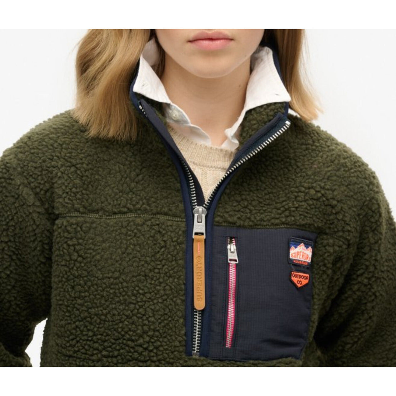 Superdry Maglia Verde Donna