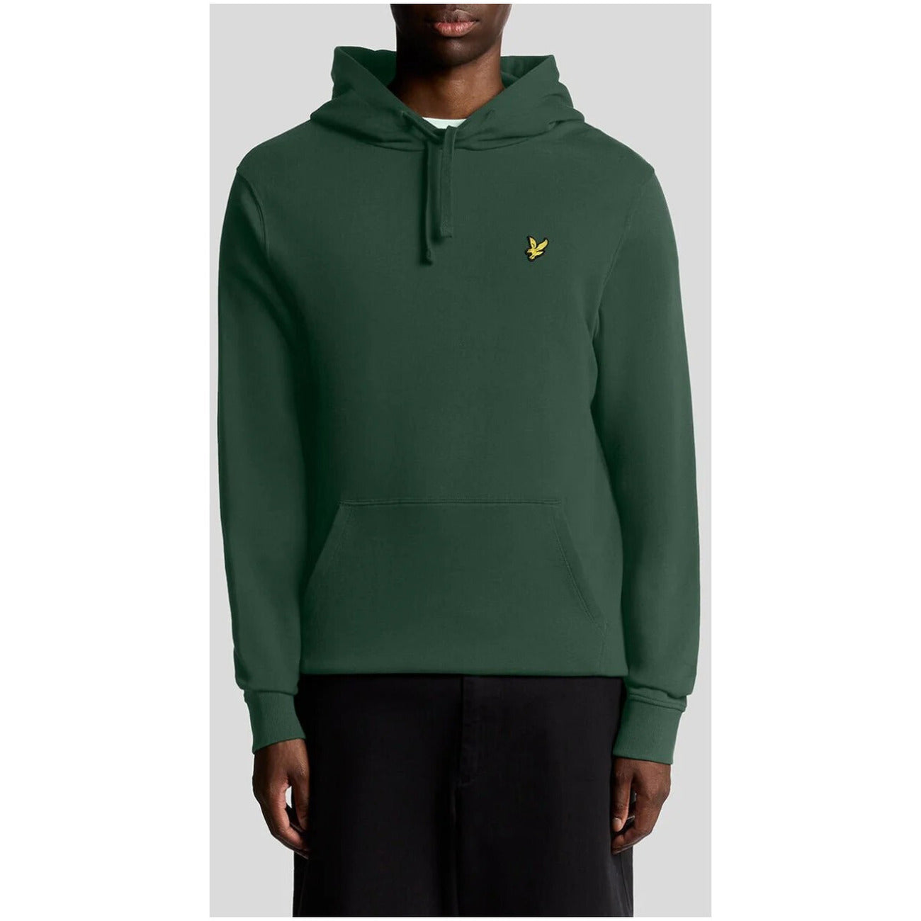 Lyle & Scott Cappuccio in Cotone Felpa Uomo Beige