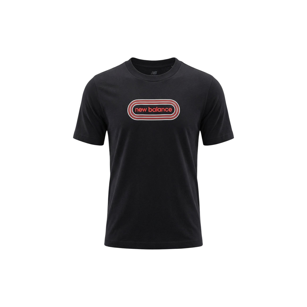 New Balance T-shirt Nero Uomo