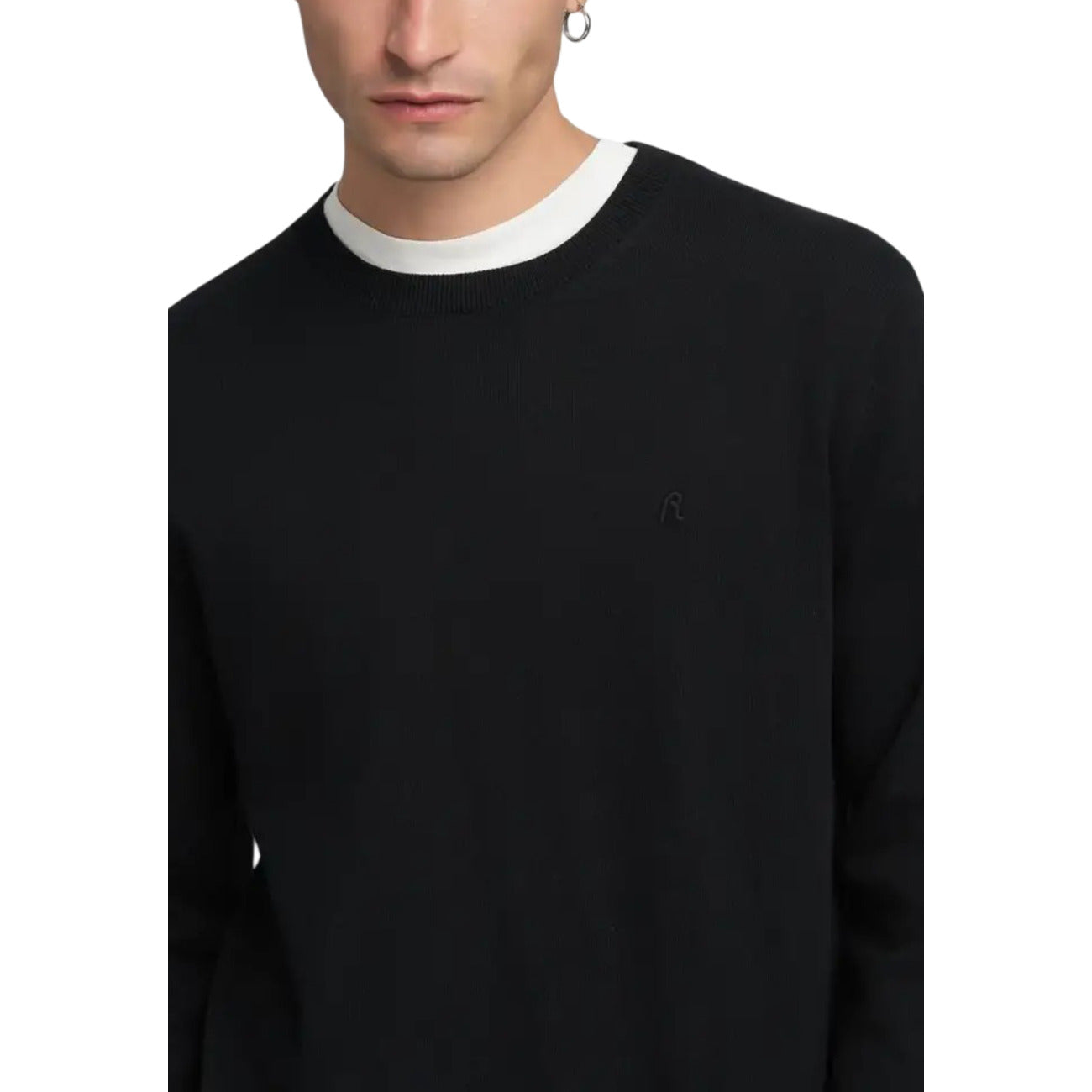 Maglia Uomo Replay Nera Cotone - Autunno/Inverno