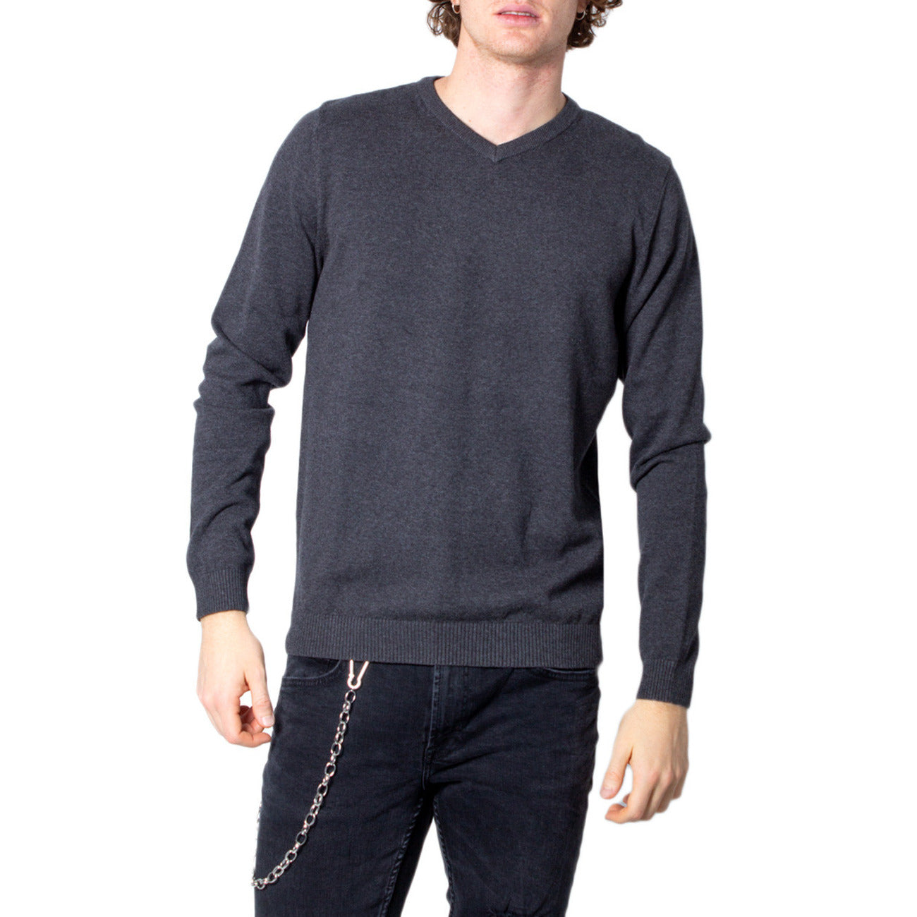 Jack & Jones Maglia in Cotone Uomo Nero 12137194