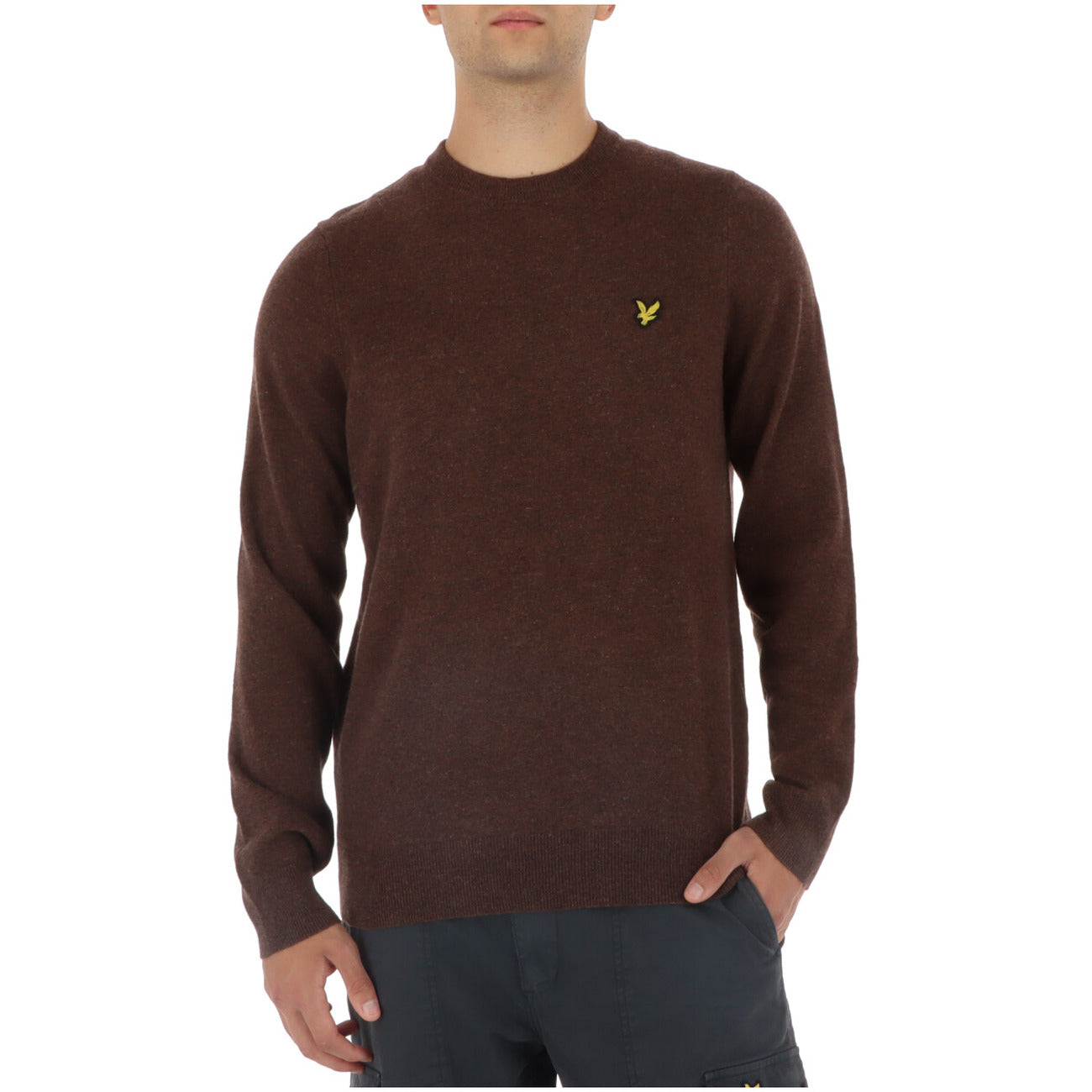 Lyle & Scott Girocollo Maglia Uomo Blu