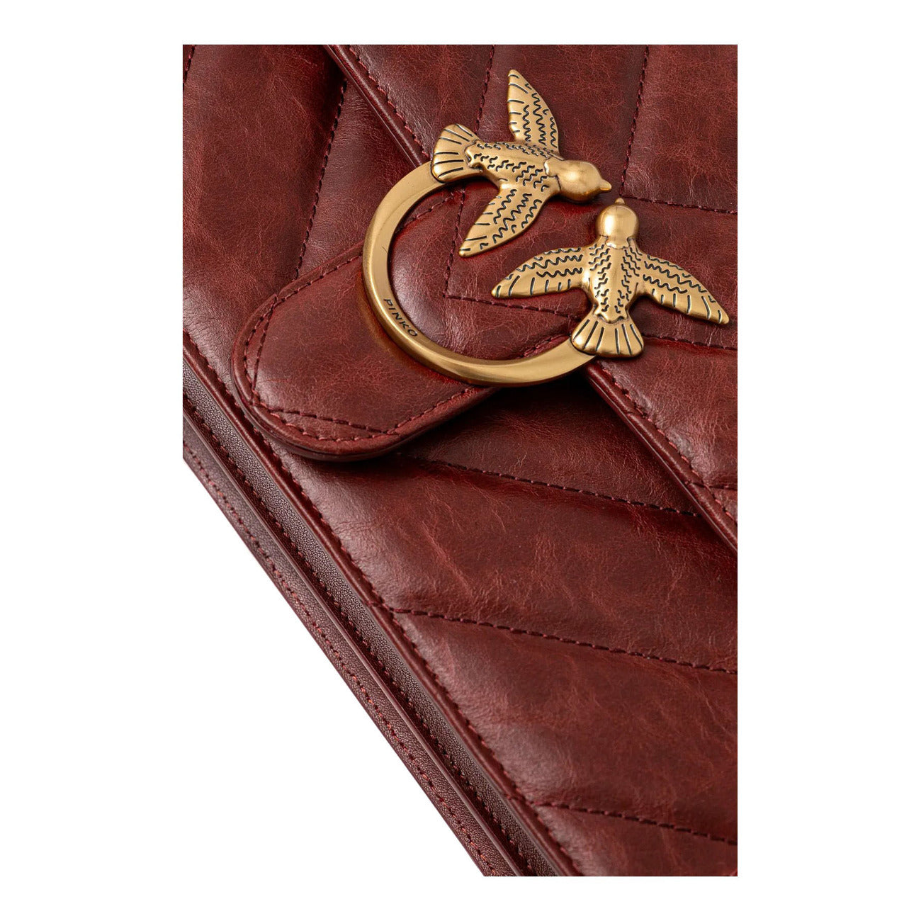 Borsa a Tracolla in Pelle Rossa Autunno/Inverno Pinko