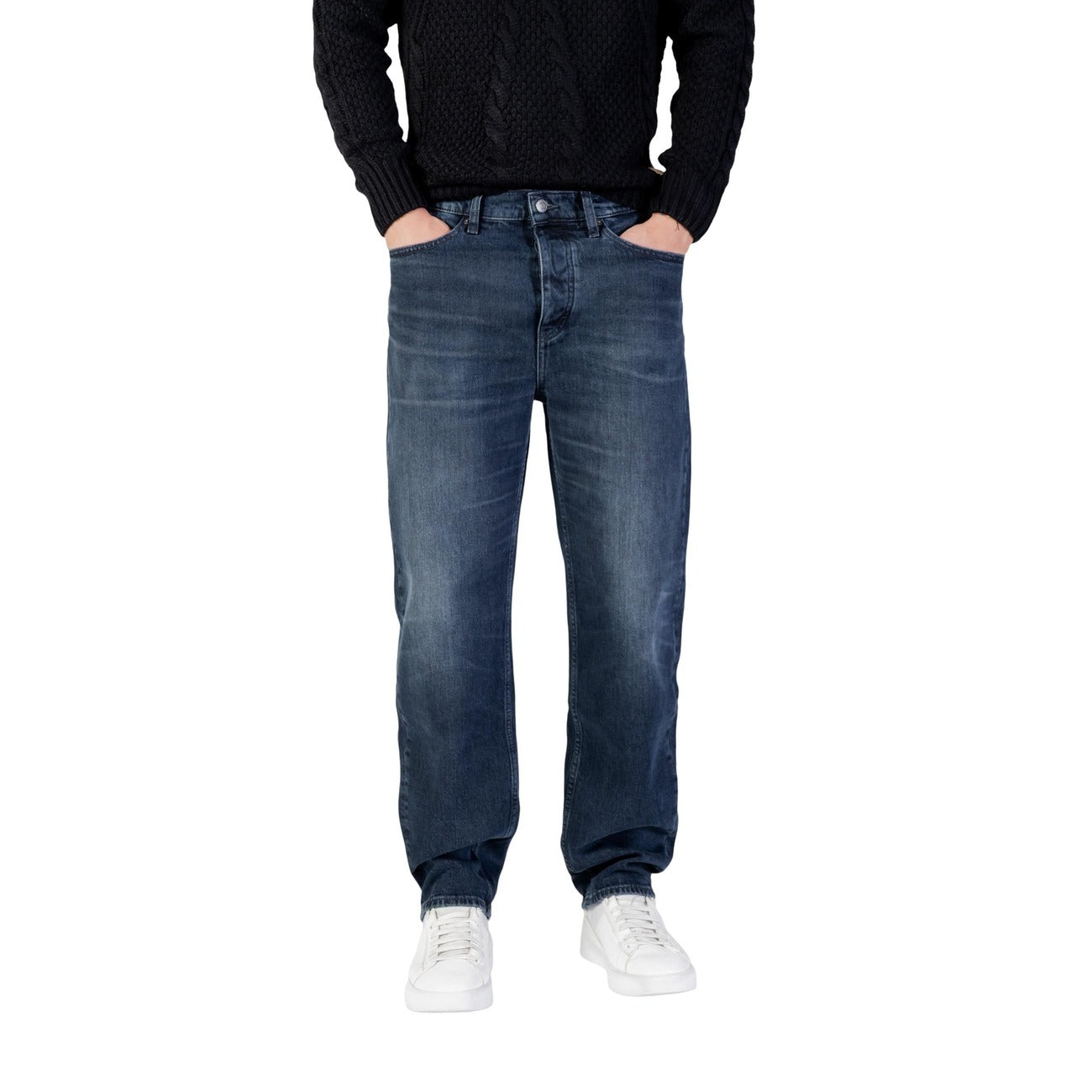 Tommy Hilfiger Jeans Uomo Blu: Cotone Organico, Zip e Bottone