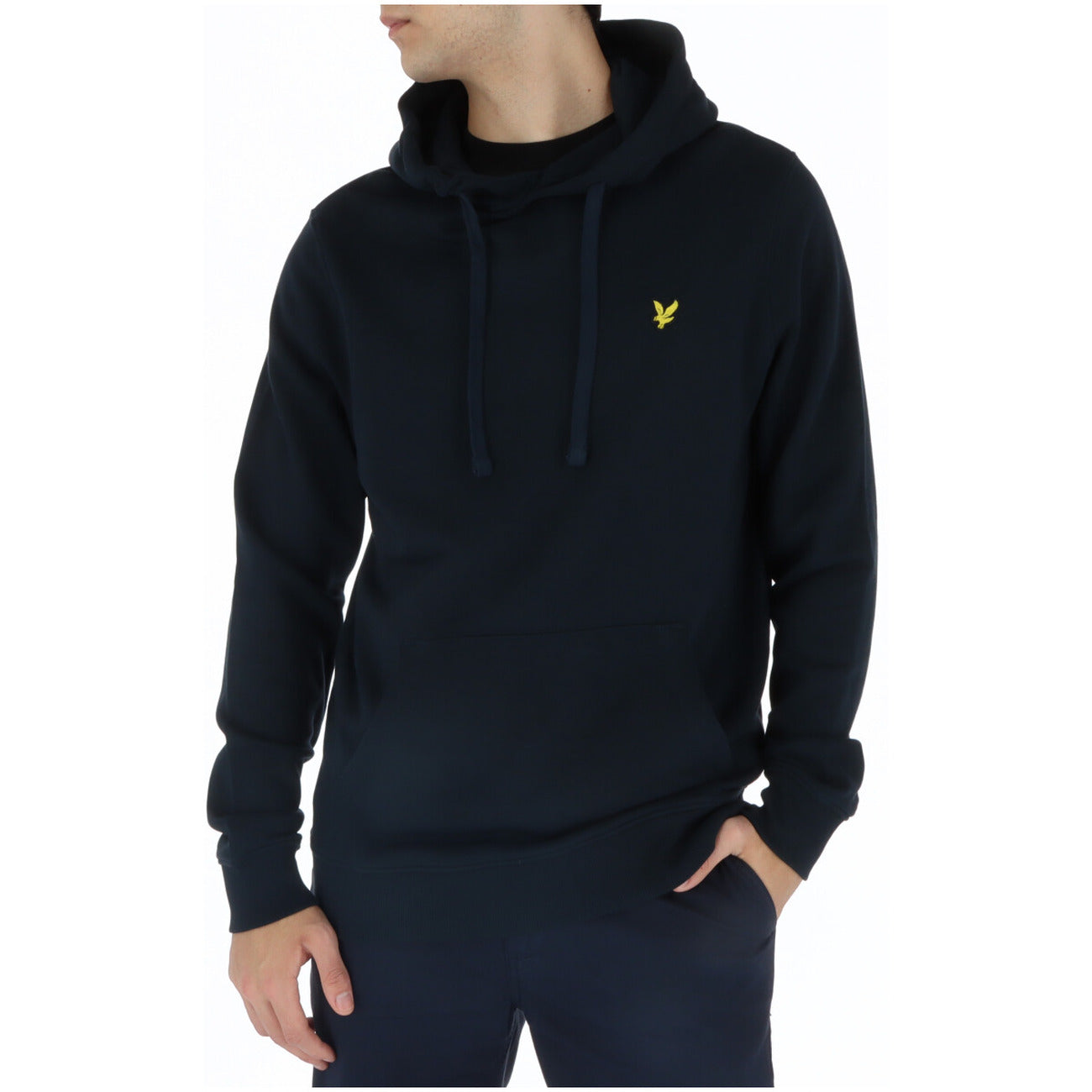 Lyle & Scott & Scott Cappuccio in Cotone Beige Uomo