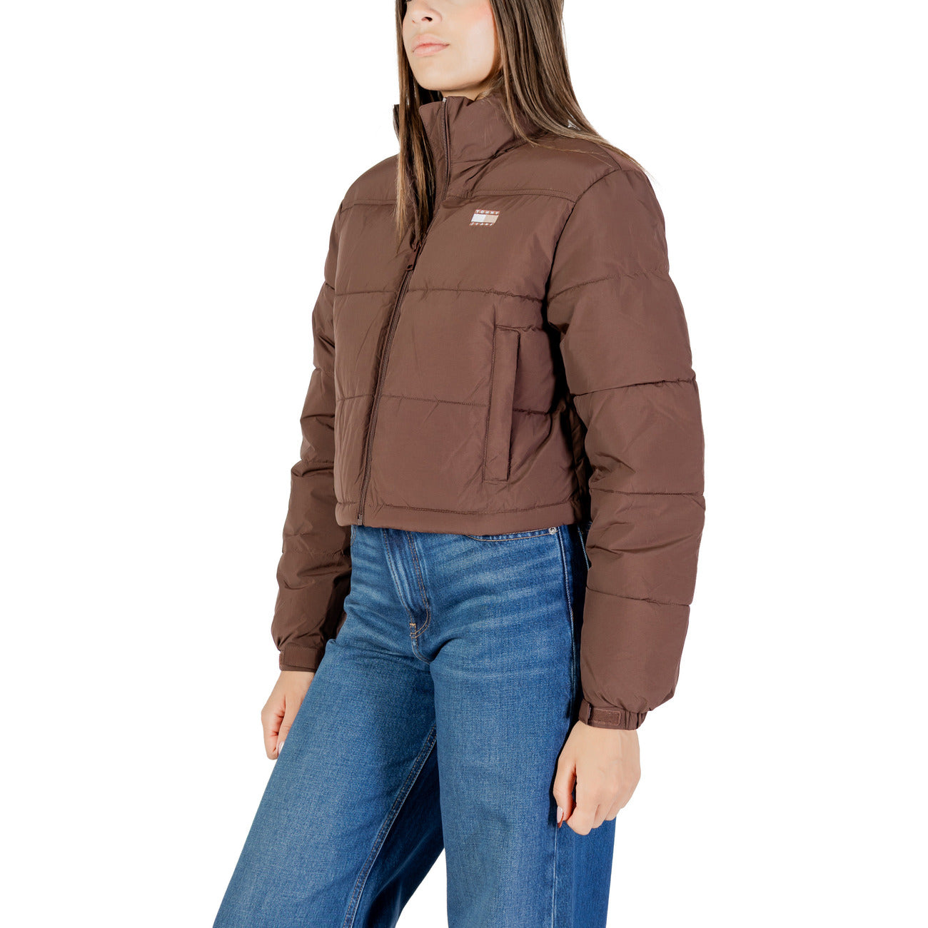 Tommy Hilfiger Jeans Giacca Marrone Donna