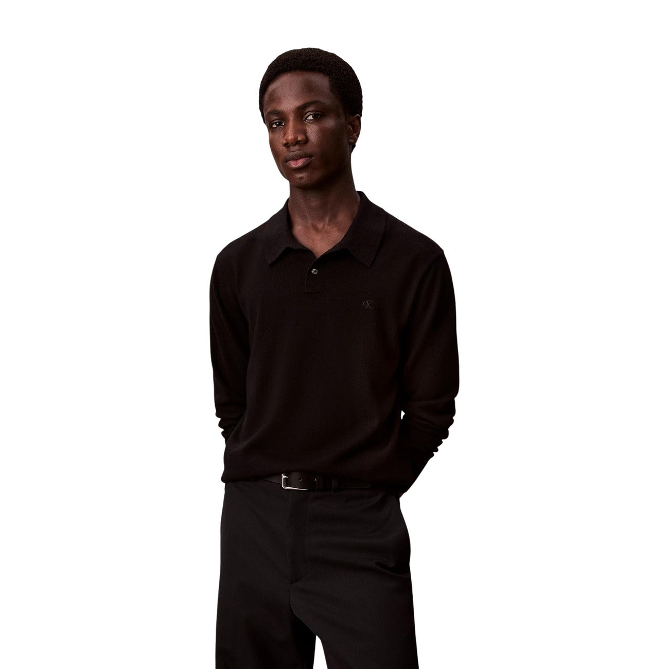 Calvin Klein Maglia in Lana Uomo Nero
