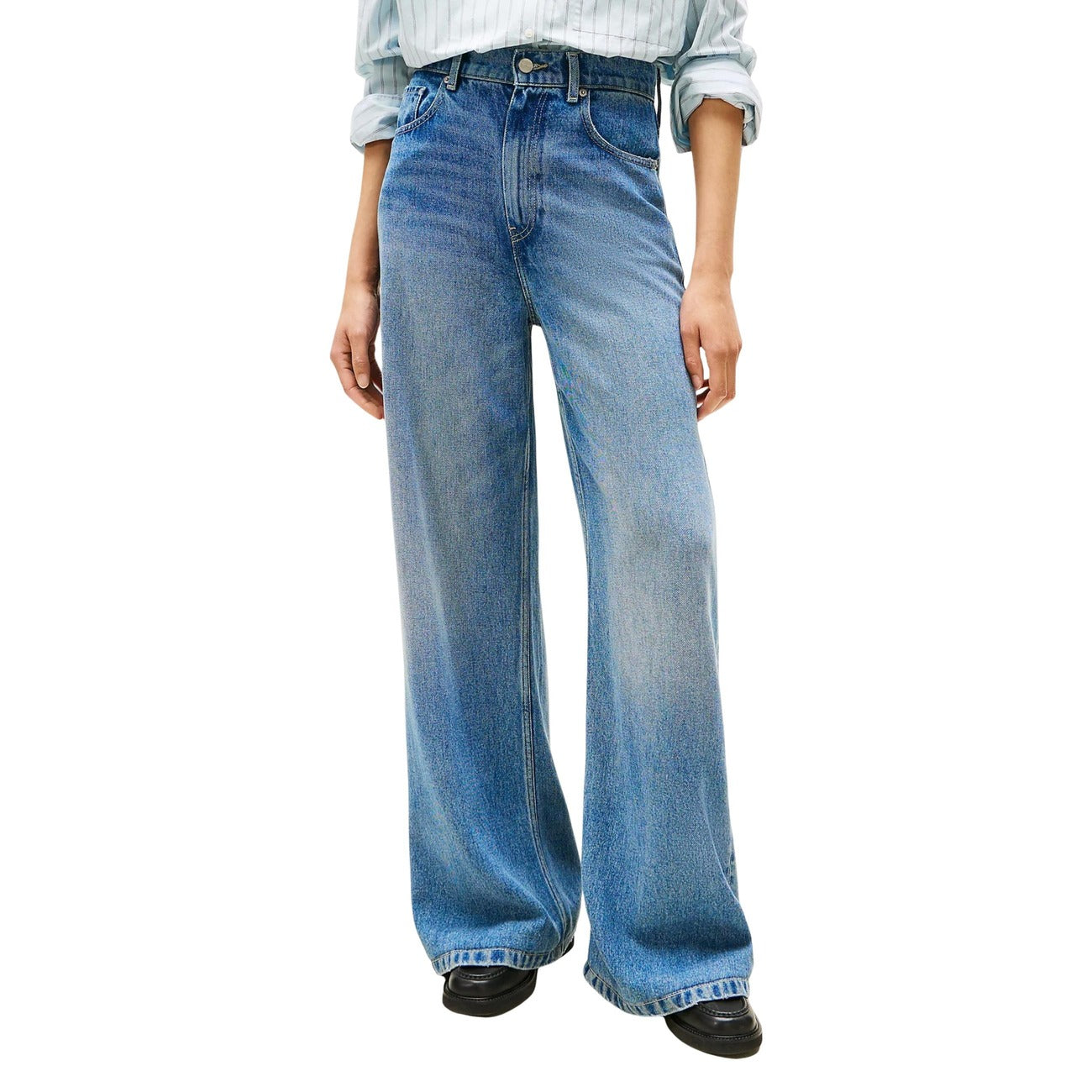 Jeans Lyocell Blu Donna - Tommy Hilfiger