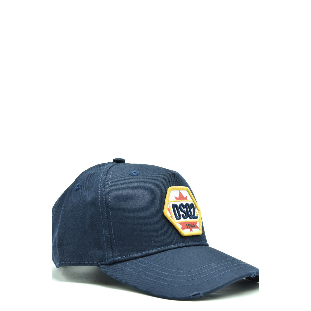 Cappello Stampa Blu Cotone Uomo Dsquared2
