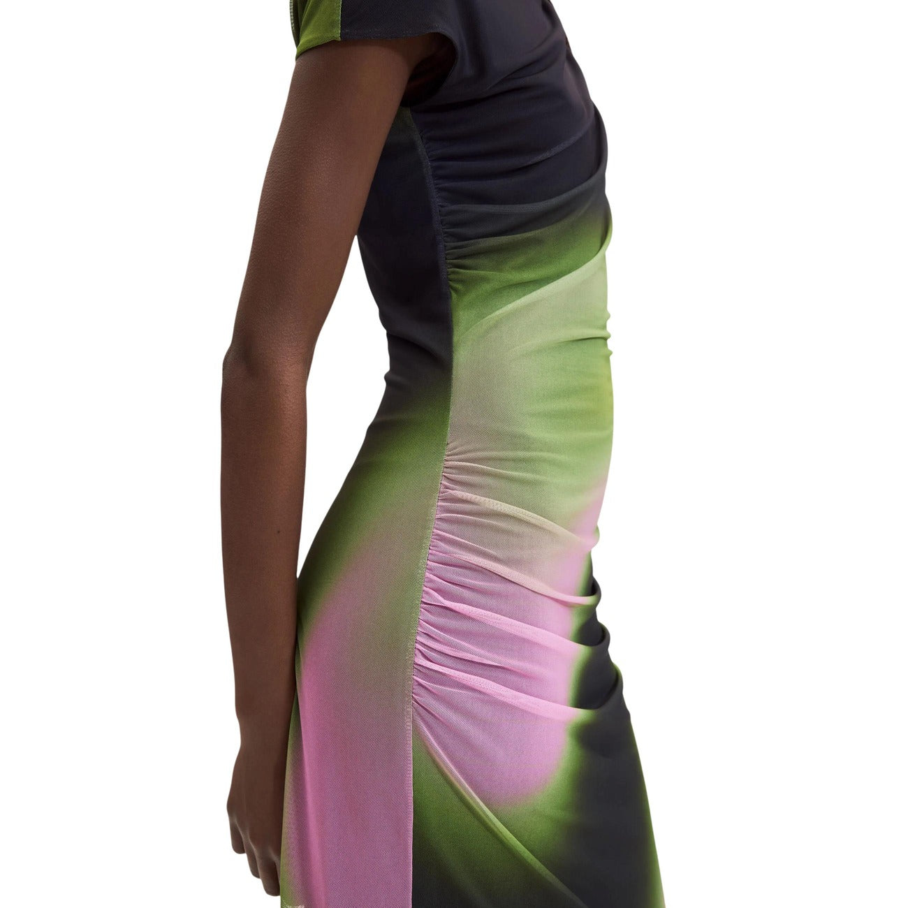 Desigual Abito in Poliestere Donna Verde VEST_CRACOVIA