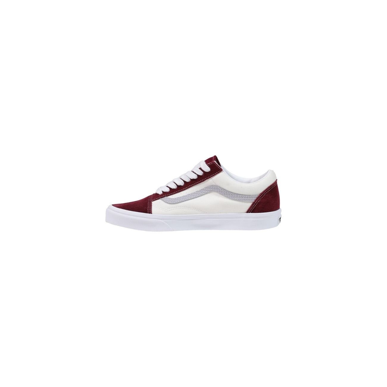 Vans Sneakers in Pelle Uomo Bordeaux OLD SKOOL