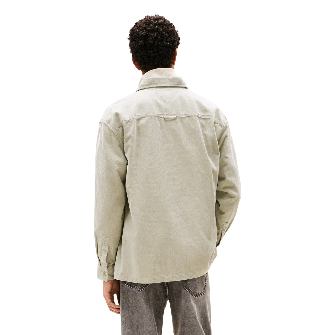 Giacca Uomo Tommy Hilfiger Jeans in Cotone Organico - Verde