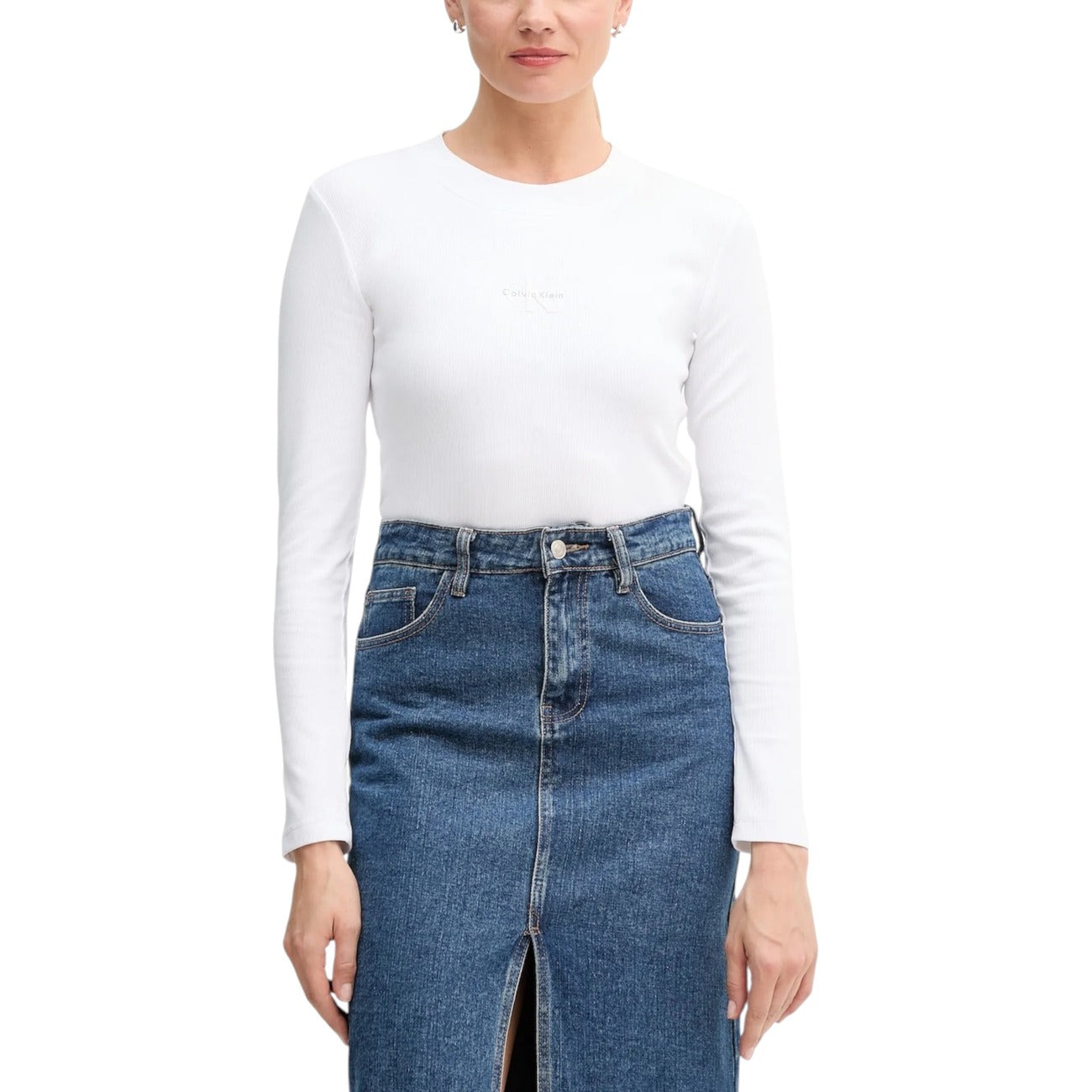 Calvin Klein Jeans Maglia Donna Verde