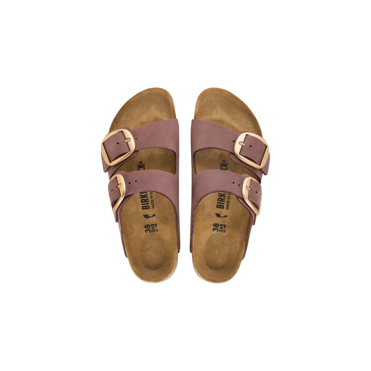 Birkenstock Sandali in Pelle Donna Rosa ARIZONA BB