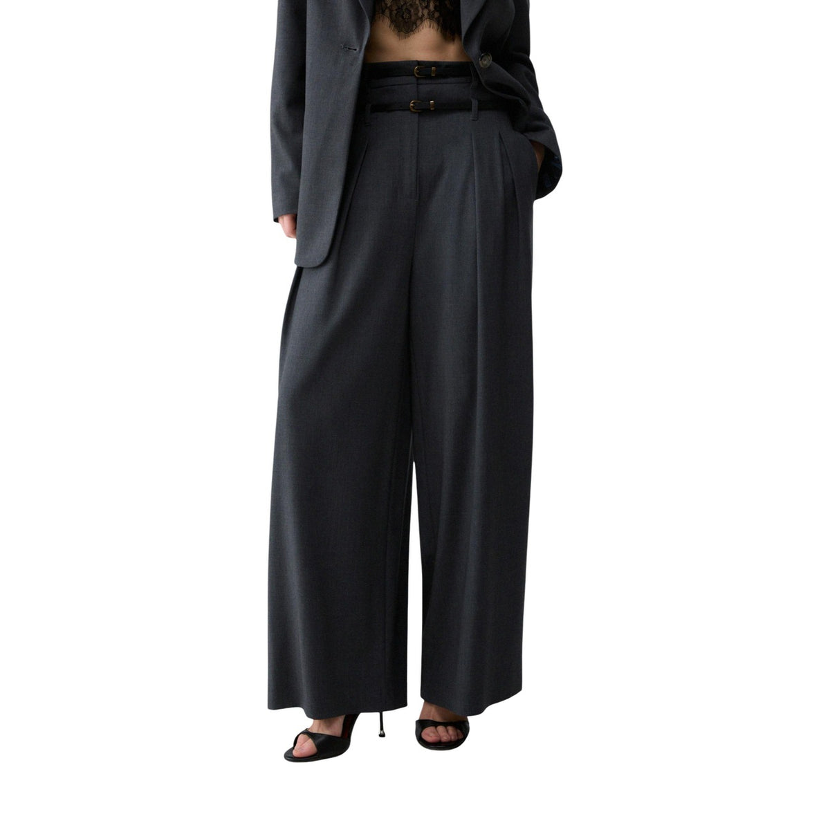 Liu Jo Pantalone in Cotone Donna Beige PANTS