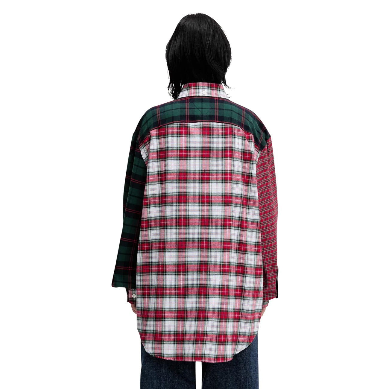 Tommy Hilfiger Jeans Camicia Rosso Donna
