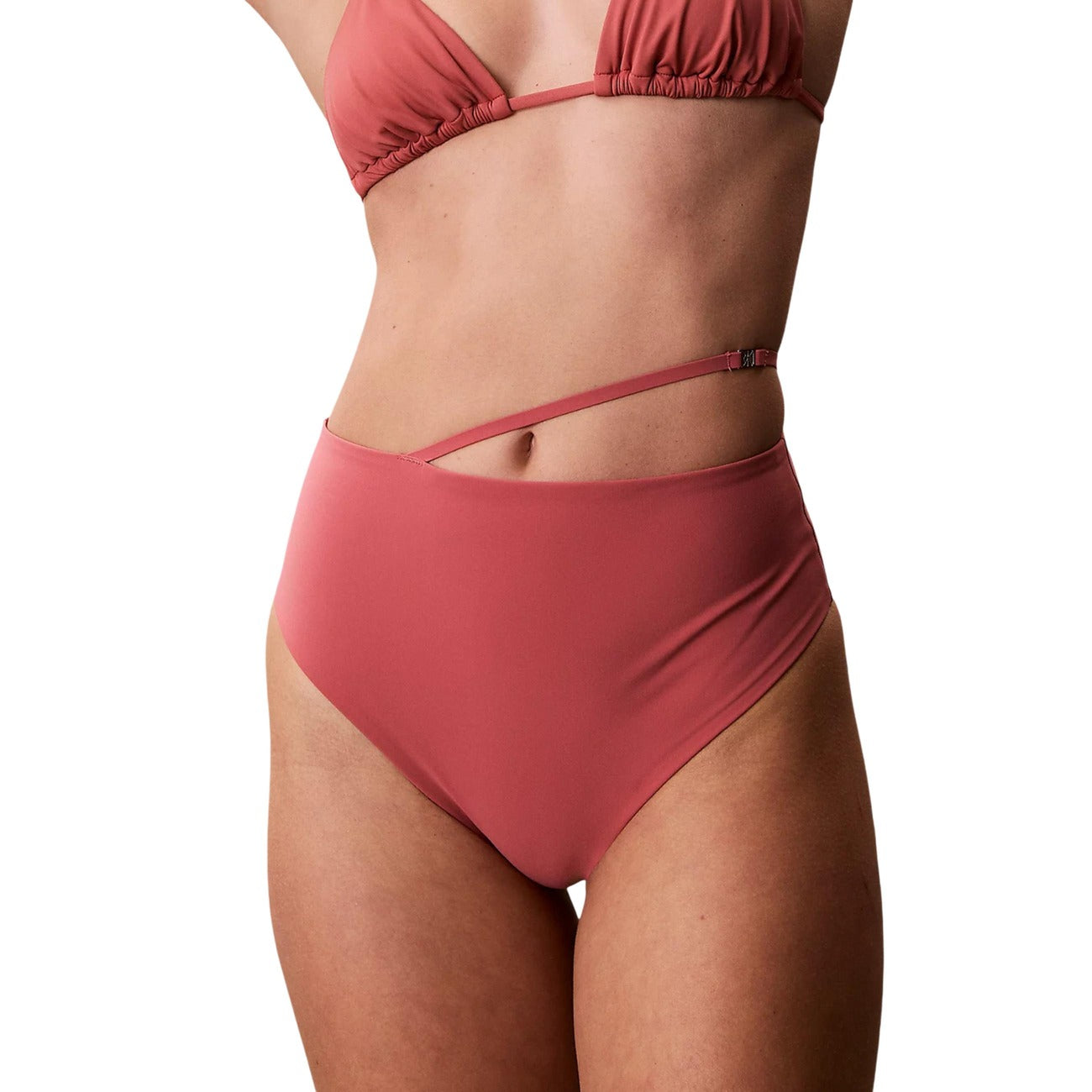 Calvin Klein Jeans Costume in Nylon Donna Nero HW BELT BOTTOM