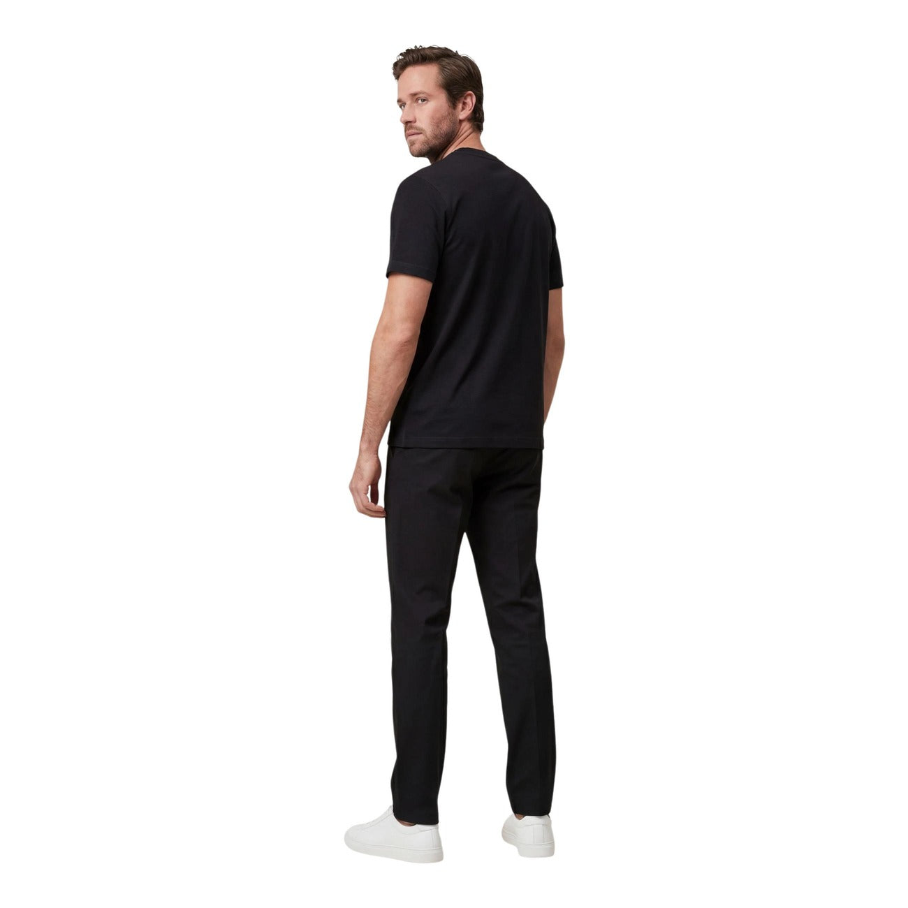 New Balance T-shirt Nero Uomo