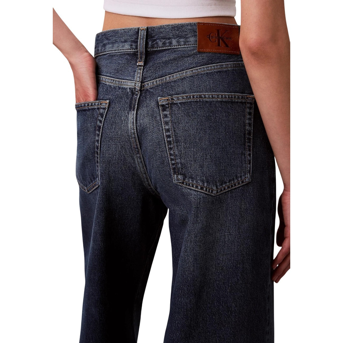 Jeans Autunno/Inverno Bordeaux