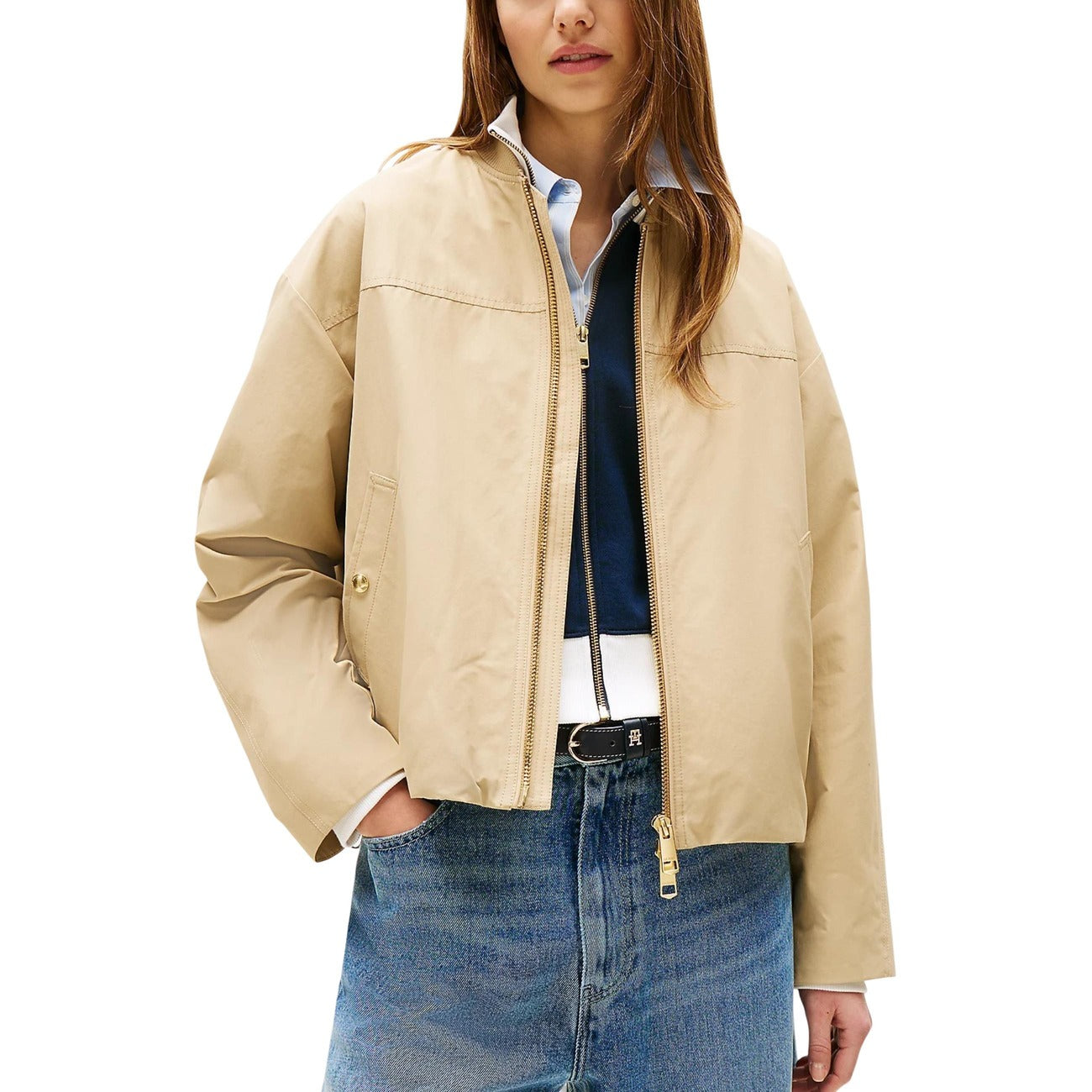 Giacca WW0WW45619 Beige
