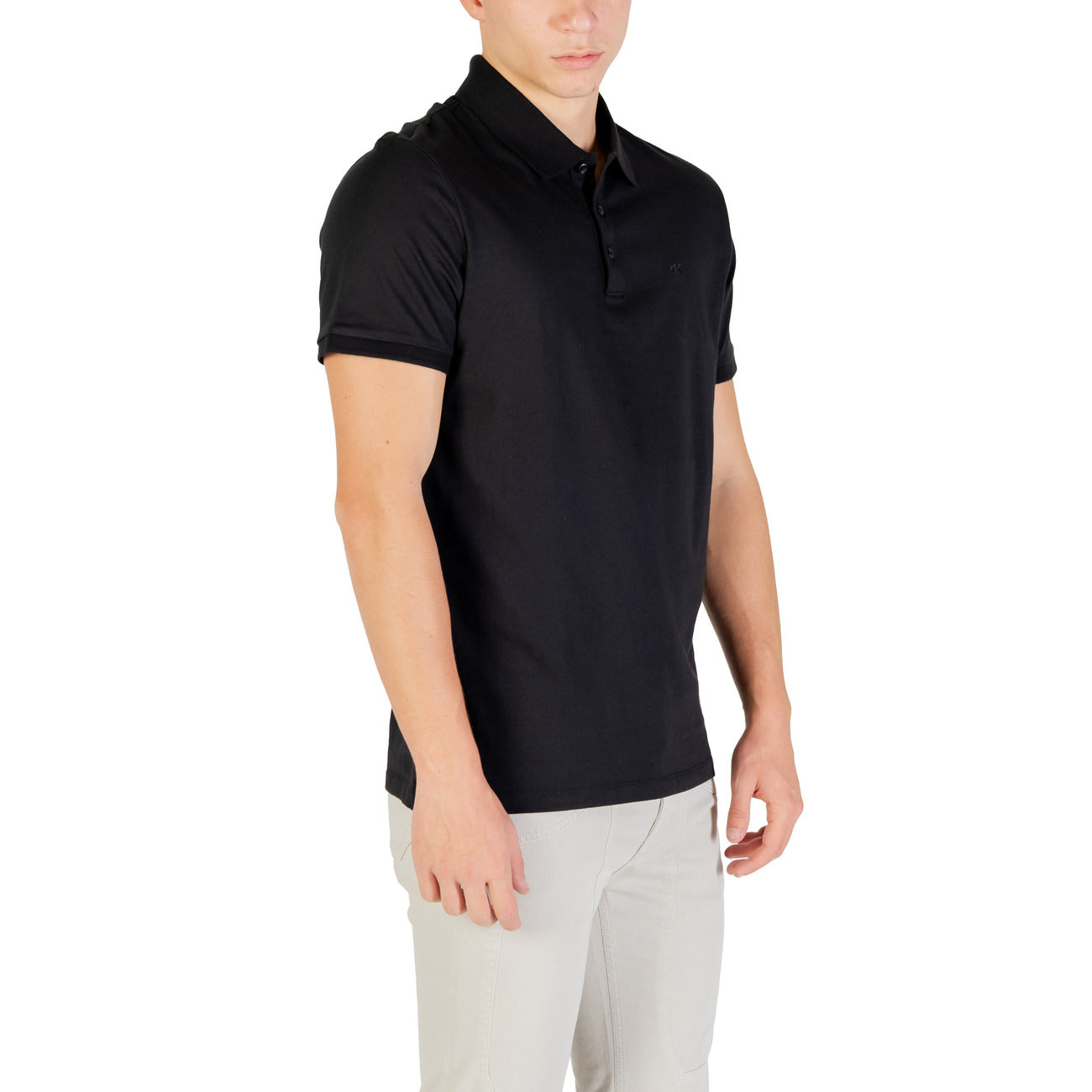 Polo Maniche Corte Autunno/Inverno Calvin Klein Nero