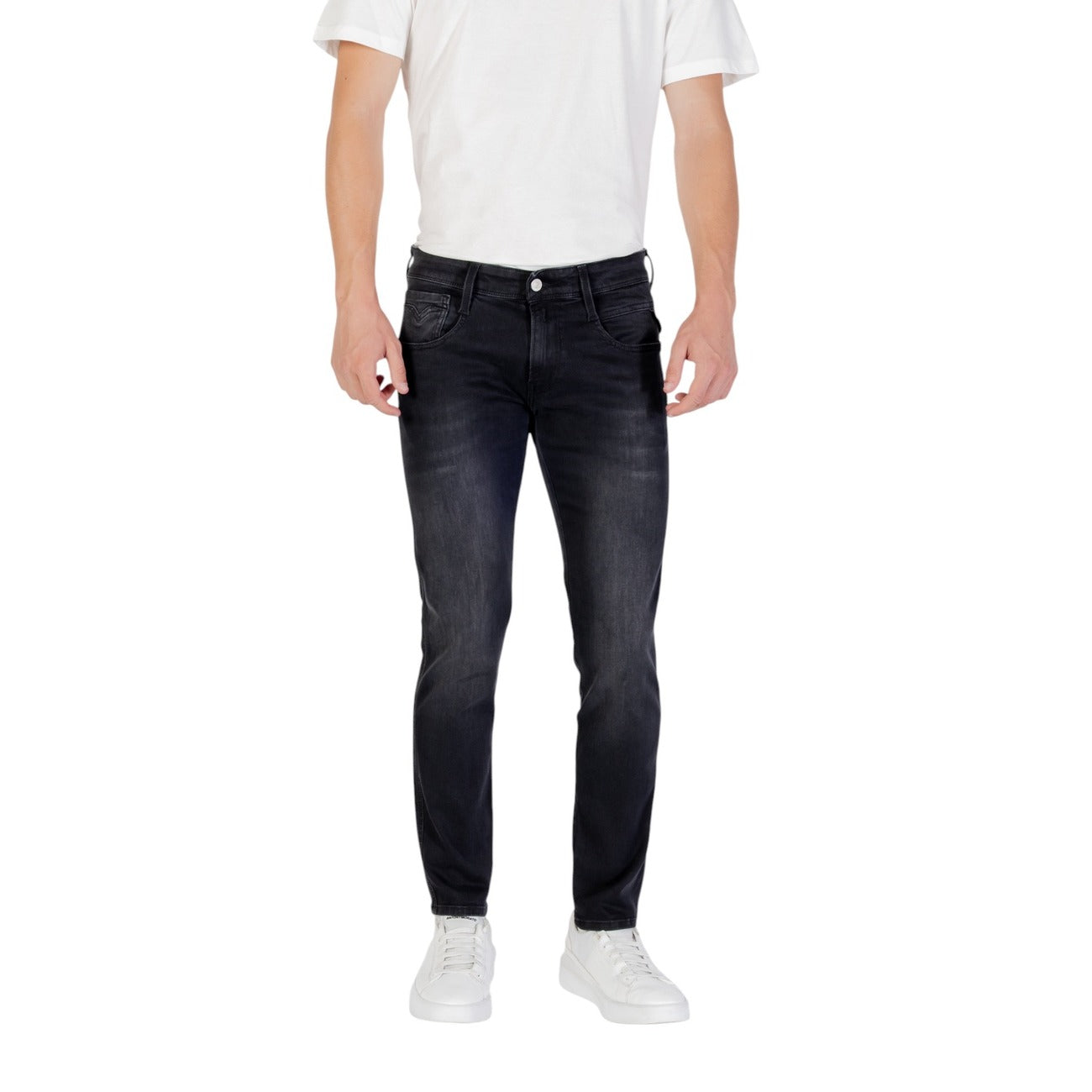 Replay Jeans Uomo Nero Autunno/Inverno