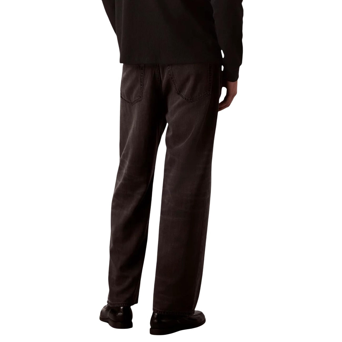 Calvin Klein Jeans Uomo Slim Fit Lyocell/Viscosa Nero