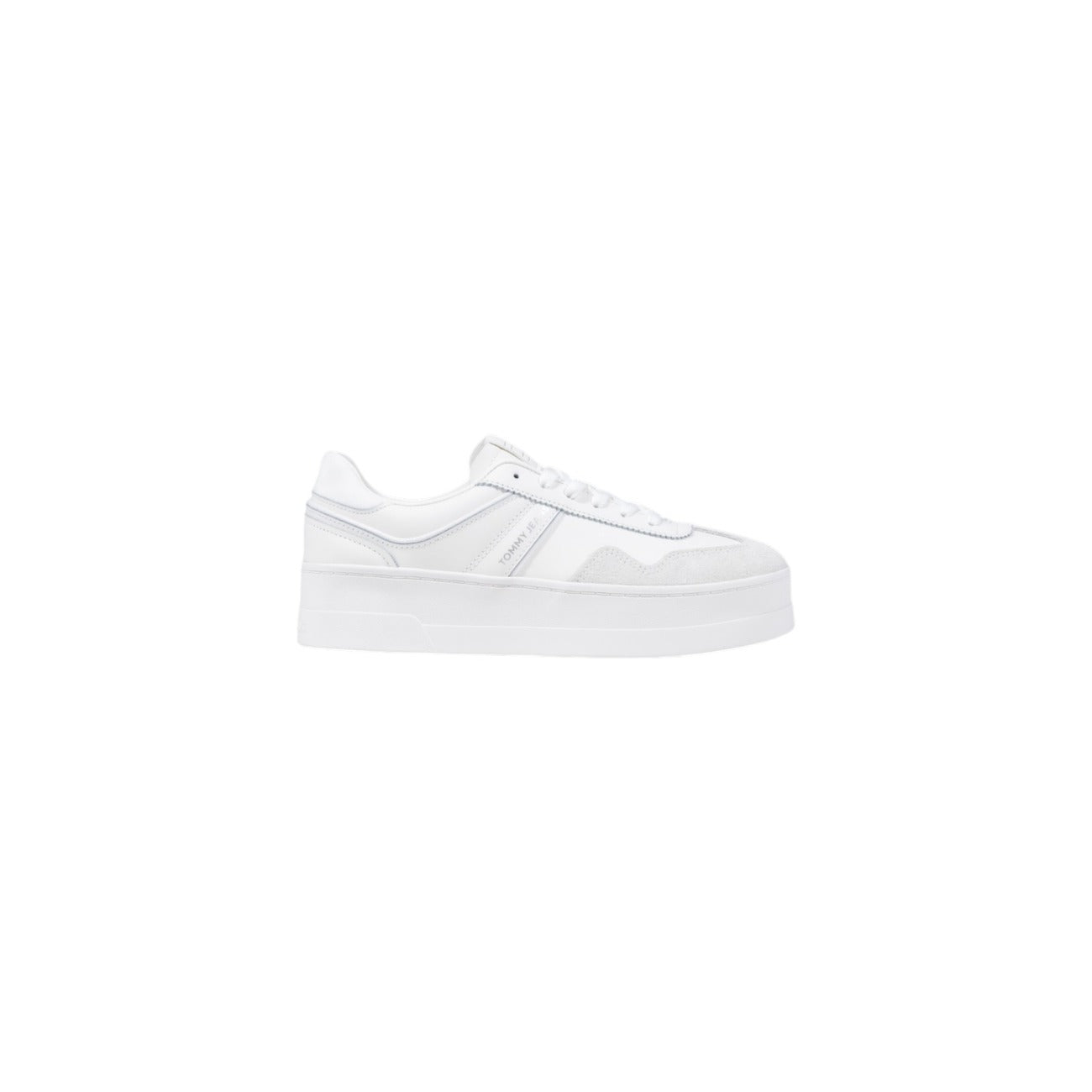 Sneakers Donna Bianco con Plateau Tommy Hilfiger Jeans