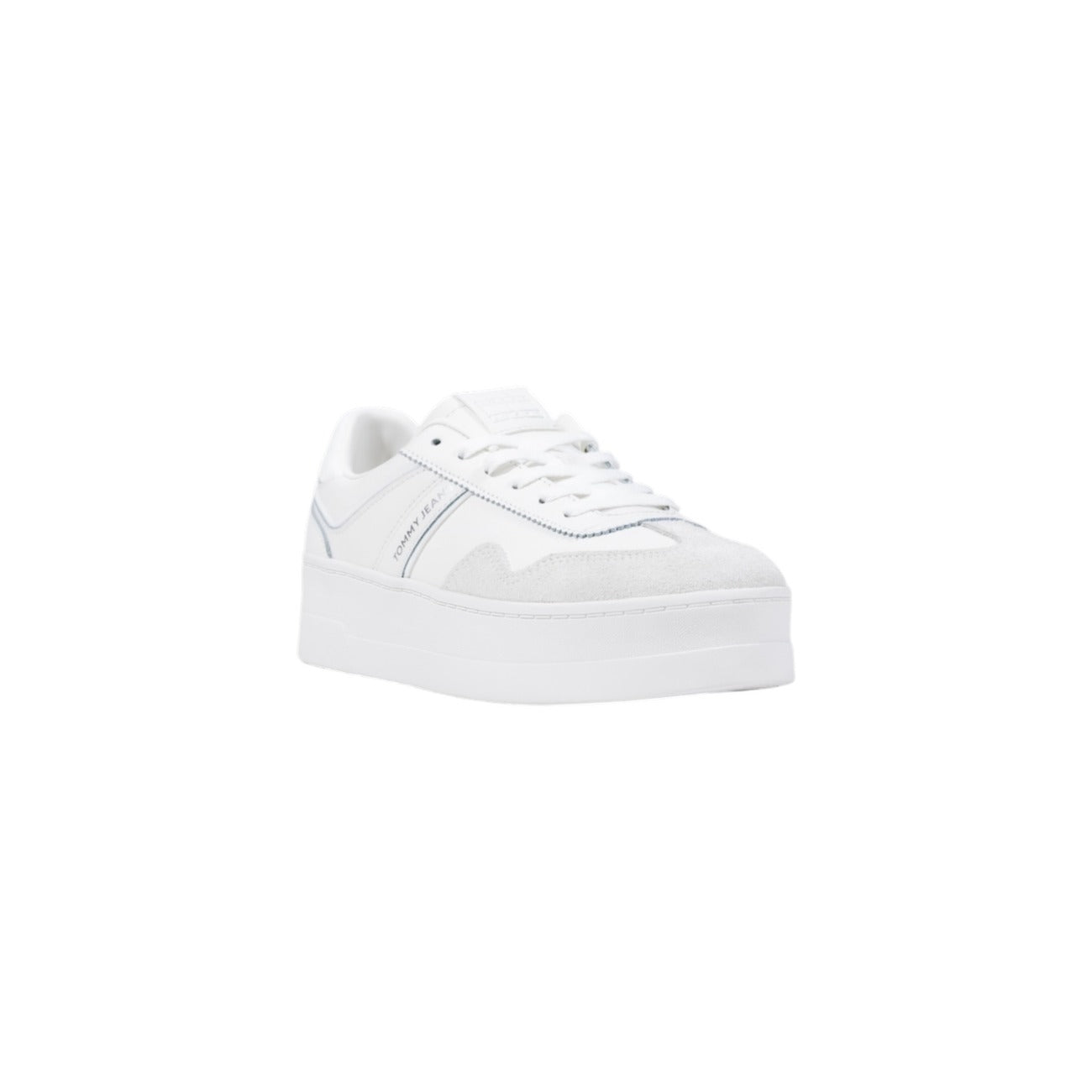 Sneakers Donna Bianco con Plateau Tommy Hilfiger Jeans