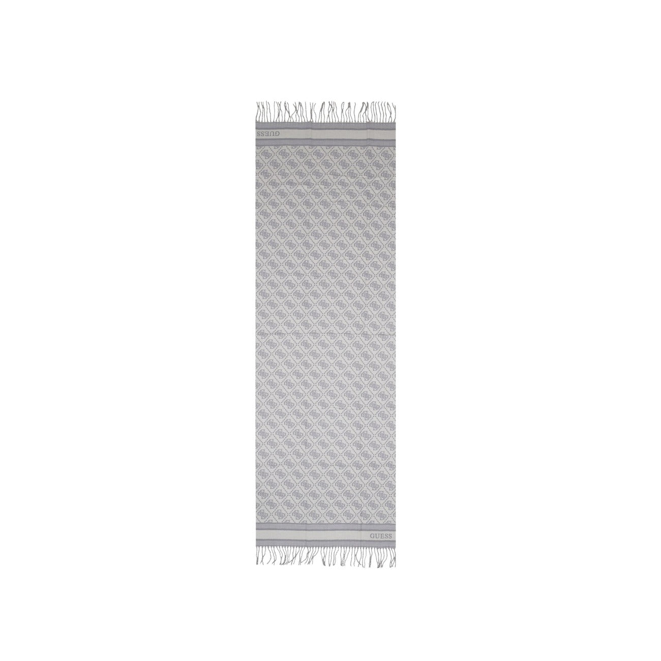 Guess Sciarpa Donna Grigio 65 X 190 CM JACQUARD
