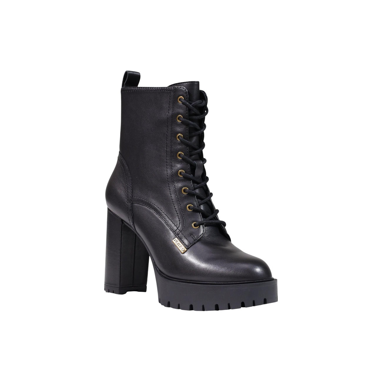 Pinko Stivali in Pelle Donna Nero CLARA 03