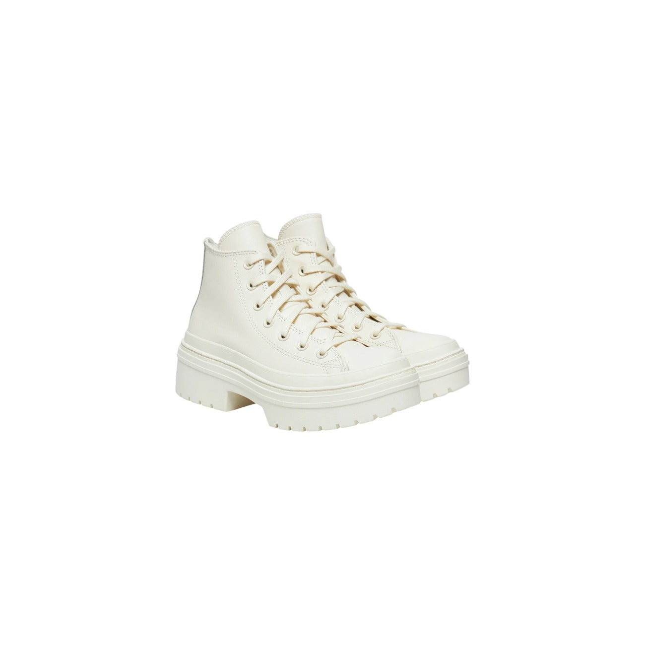 Stivaletti Donna Ecopelle Bianco Converse